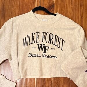 Champion Wake Forest 'Demon Deacons' Cropped Crewneck